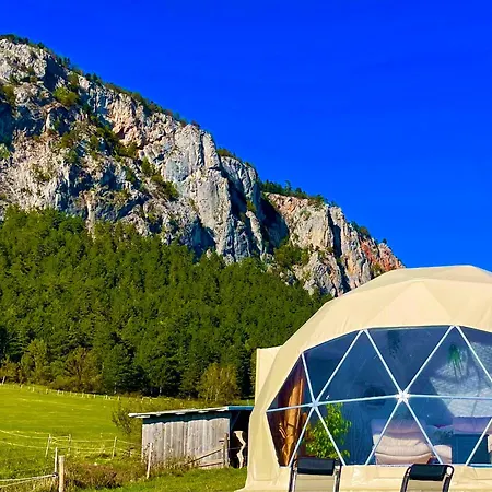 Glamping Hohe Wand - Kuppelzelt Mit Whirlpool & Panoramafenster Luxury tent *